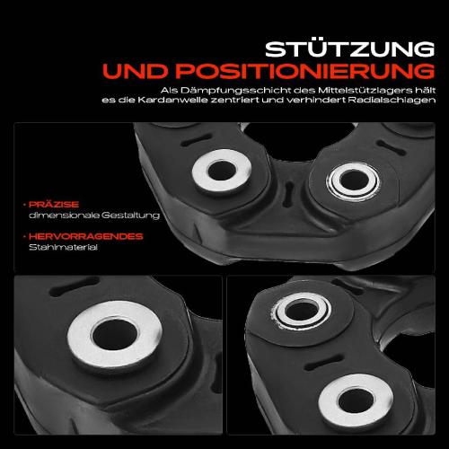 1x Gelenkscheibe Hardyscheibe Kardanwelle Hinten für BMW 1er E81 E87 3er E90 E91 X1 E84 5er F10 Bild 1x Gelenkscheibe Hardyscheibe Kardanwelle Hinten für BMW 1er E81 E87 3er E90 E91 X1 E84 5er F10