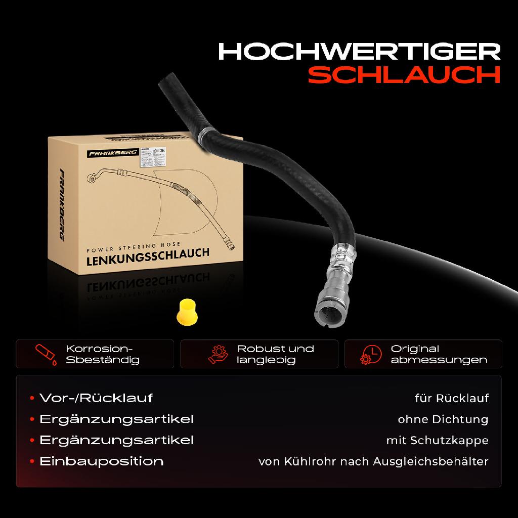 1x Ausgleichsbehälter Schlauch für BMW 3er Touring E46 2000-2005