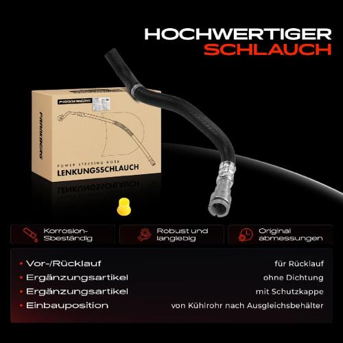 1x Ausgleichsbehälter Schlauch für BMW 3er Touring E46 2000-2005 Bild 1x Ausgleichsbehälter Schlauch für BMW 3er Touring E46 2000-2005