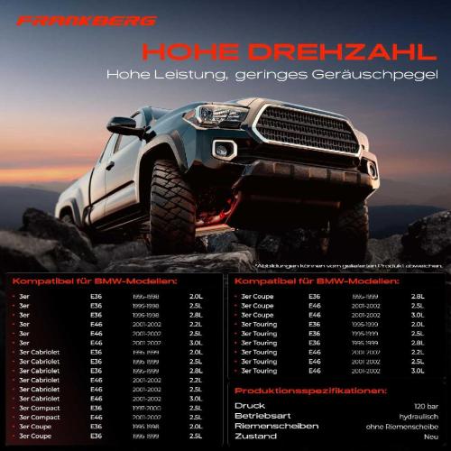 1x Servopumpe hydraulisch für BMW 3er E36 E46 1998-2000 Bild 1x Servopumpe hydraulisch für BMW 3er E36 E46 1998-2000