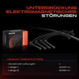 4x Zündleitungssatz Zündkabel für Mitsubishi Carisma Colt III Lancer V