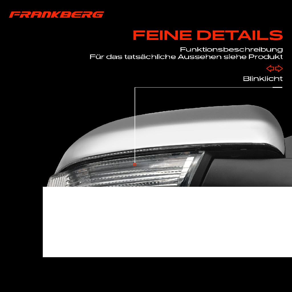 1x Außenspiegel Rechts für Mitsubishi Pajero II III IV Van Sport V3W V6W V7W V8W V9W V8