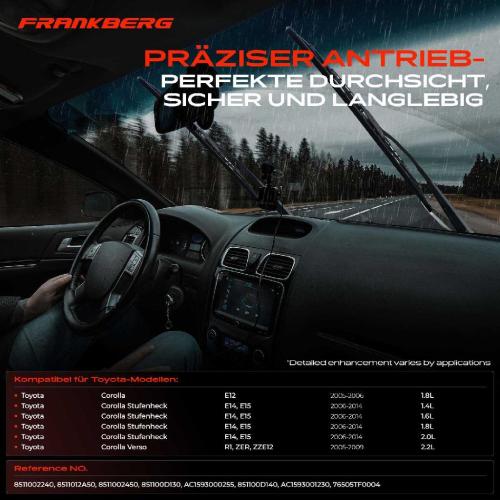 1x Wischermotor Scheibenwischermotor Vorne für Toyota Corolla E12 E15 2008-2017 Bild 1x Wischermotor Scheibenwischermotor Vorne für Toyota Corolla E12 E15 2008-2017