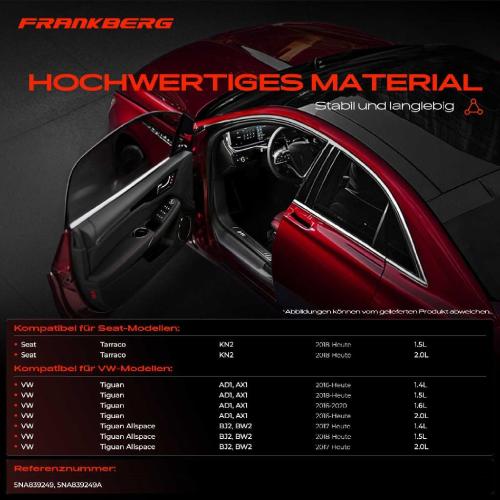 1x Türfeststeller Türfangband Türstopper Hinten für VW Tiguan AD1 AX1 Seat Tarraco KN2 Bild 1x Türfeststeller Türfangband Türstopper Hinten für VW Tiguan AD1 AX1 Seat Tarraco KN2