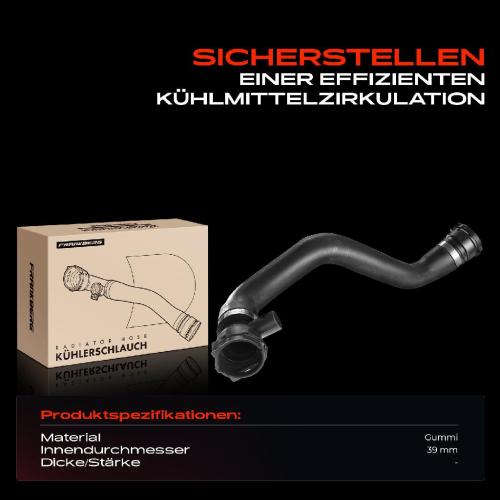 1x Kühlerschlauch Kühlwasserschlauch für BMW 5er E39 7er E38 M52 M54 Bild 1x Kühlerschlauch Kühlwasserschlauch für BMW 5er E39 7er E38 M52 M54
