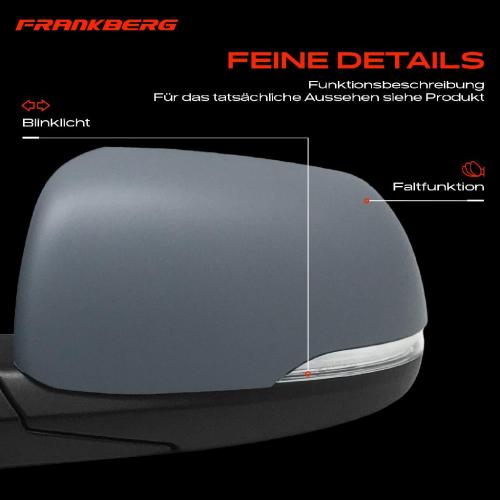 Frankberg 1x Außenspiegel Links für KIA Picanto TA 1.0L 1.2L 2011-2017 Bild Frankberg 1x Außenspiegel Links für KIA Picanto TA 1.0L 1.2L 2011-2017