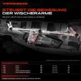 1x Wischergestänge Vorne für Fiat Punto 188 188AX 1.2L-1.9L 1999-2003