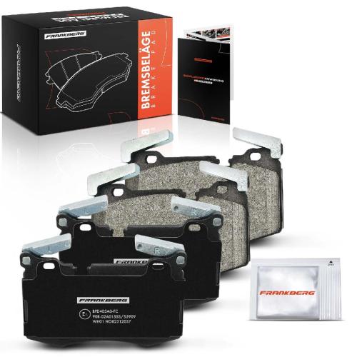 4x Bremsbeläge Vorderachse für MINI Mini Mini Cabriolet R56 R57 R55 R58 R59 2006-2015 Bild 4x Bremsbeläge Vorderachse für MINI Mini Mini Cabriolet R56 R57 R55 R58 R59 2006-2015