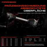 1x Antriebswelle Gelenksatz Vorderachse für Audi 80 8C2 893 894 8A2 90 Coupe Cabriolet