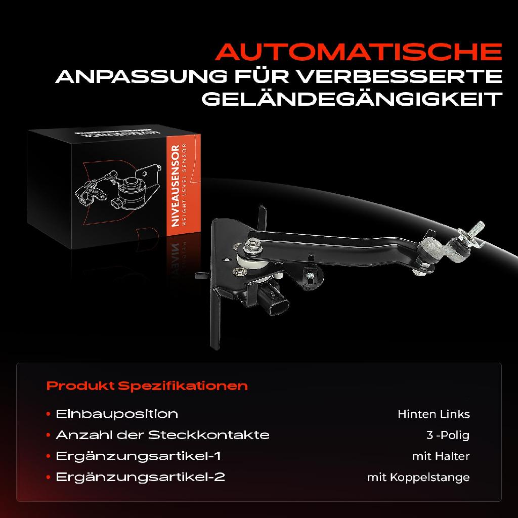 1x Höhensensor Niveauregulierung Hinten Links für Lexus LS F4 460 600 2006-2021