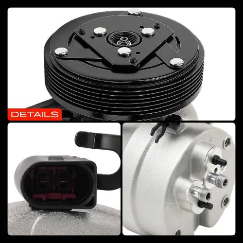 1x Klimakompressor für VW Golf 4 Bora Sharan Polo Audi A3 Skoda Seat Bild 1x Klimakompressor für VW Golf 4 Bora Sharan Polo Audi A3 Skoda Seat