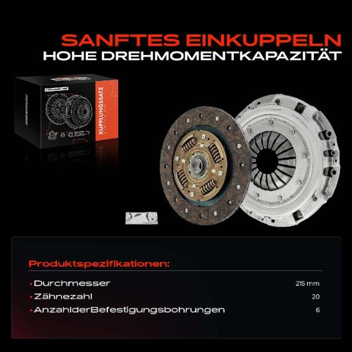 1x Kupplungssatz für Alfa Romeo 147 937 156 932 156 Sportwagon GT 937 1.6L 1.8L Bild 1x Kupplungssatz für Alfa Romeo 147 937 156 932 156 Sportwagon GT 937 1.6L 1.8L