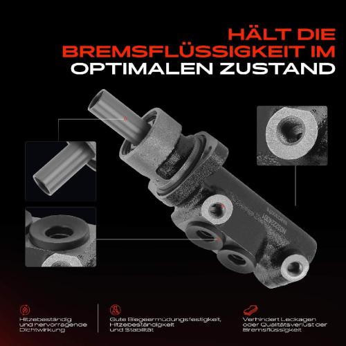 1x Hauptbremszylinder Bremszylinder für VW Golf 2 3 Polo Passat Jetta Lupo Vento Bild 1x Hauptbremszylinder Bremszylinder für VW Golf 2 3 Polo Passat Jetta Lupo Vento