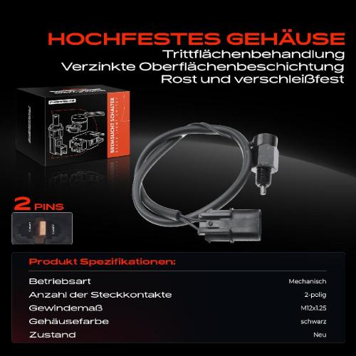 1x Bremslichtschalter für Hyundai H-1/Starex Kasten Pritsche 2.4L 2.5L Bild 1x Bremslichtschalter für Hyundai H-1/Starex Kasten Pritsche 2.4L 2.5L