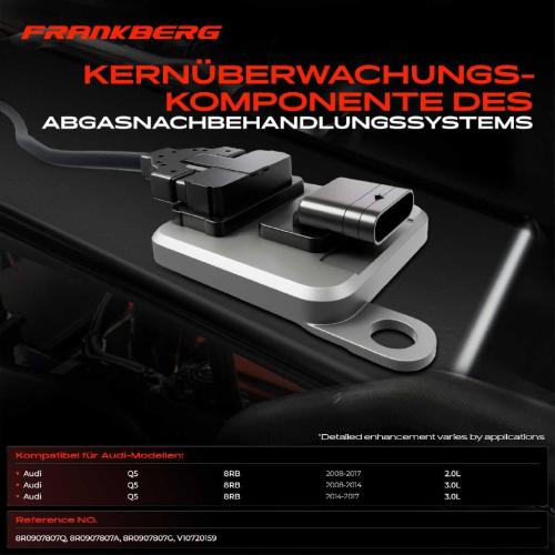 1x Nox Sensor Nitrogen Oxide Lamdasonde nach SCR-Katalysator für Audi Q5 8RB 2008-2017 Bild 1x Nox Sensor Nitrogen Oxide Lamdasonde nach SCR-Katalysator für Audi Q5 8RB 2008-2017