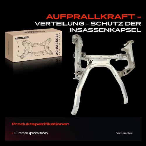 1x Achskörper Achsträger Motorträger Vorderachse für BMW 5er E60 E61 6er E63 523i-650i 2.0L-4.8L Bild 1x Achskörper Achsträger Motorträger Vorderachse für BMW 5er E60 E61 6er E63 523i-650i 2.0L-4.8L