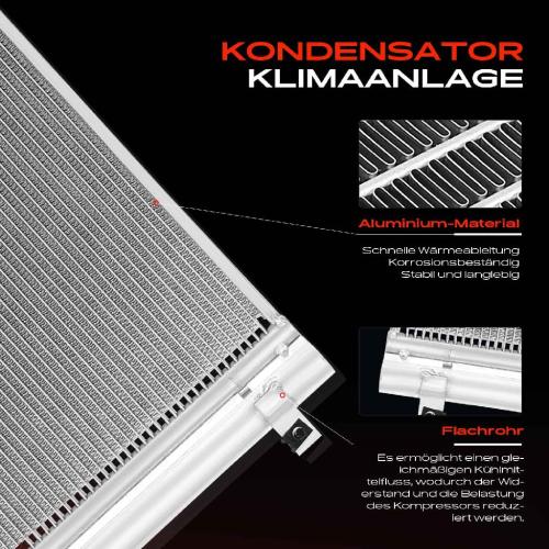 Frankberg 1x Kondensator Klimaanlage für Hyundai Grandeur Sonata V NF 2.2L 2.0L 2006-2011 Bild Frankberg 1x Kondensator Klimaanlage für Hyundai Grandeur Sonata V NF 2.2L 2.0L 2006-2011