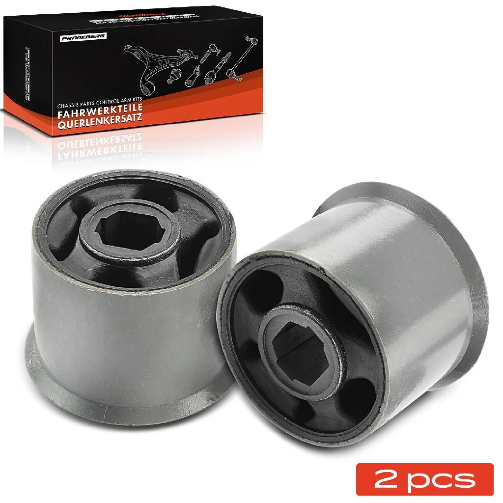 2x Lagerbuchse Vorderachse für VW Beetle Caddy MPV Kasten/MPV EOS Fox Schrägheck Golf Plus V Variant