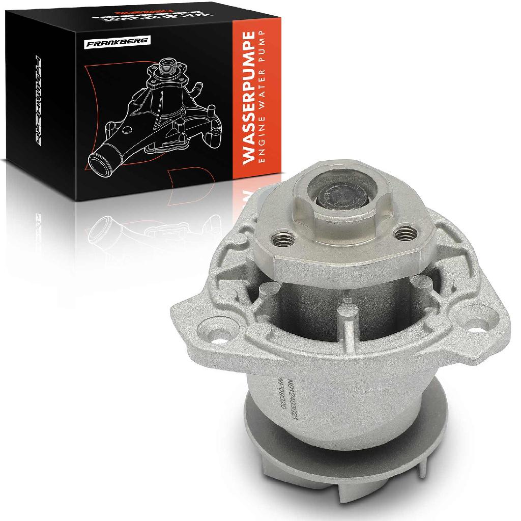 Frankberg 1x Wasserpumpe Kühlwasserpumpe für VW Golf 4 1J1 5 1K1 Passat Audi A3 Skoda Seat