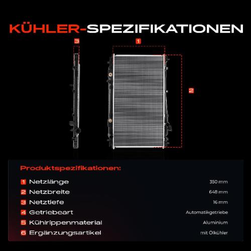 1x Kühler Wasserkühler Motorkühler für Honda Civic VII EM2 EP EU EV ES ET 2000-2005 Bild 1x Kühler Wasserkühler Motorkühler für Honda Civic VII EM2 EP EU EV ES ET 2000-2005