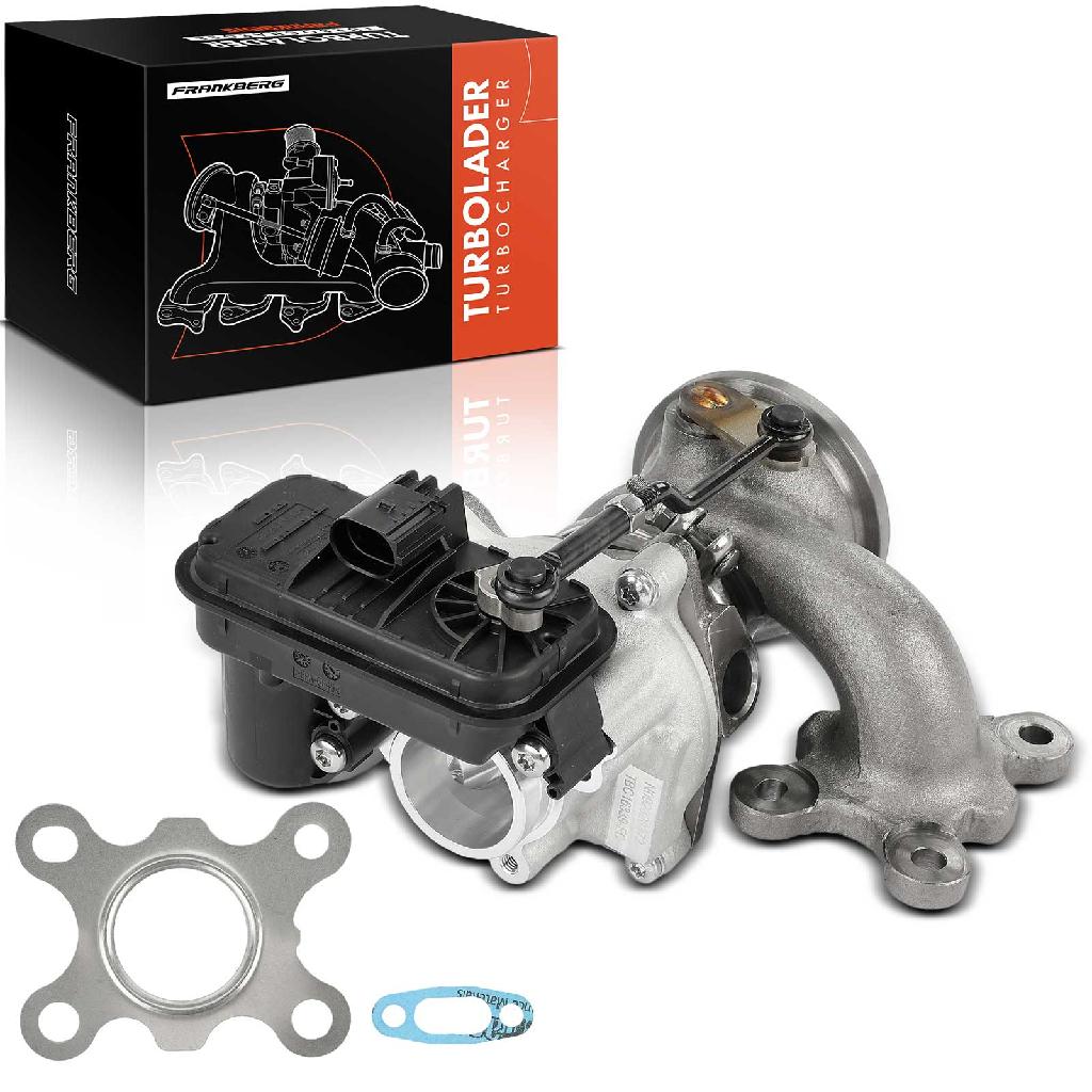 Frankberg 1x Abgasturbolader für VW Golf Polo Audi A1 City Carver Sportback A3 Limousine Seat Leon SC ST Toledo IV Skoda