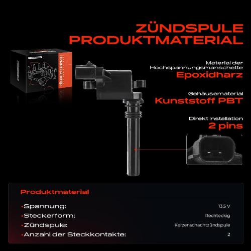 1x Zündmodul Zündspule für Chrysler 300 C Touring Dodge Durango Ram 1500 Crew Cab Pick-up Ram 3500 Pick-up Bild 1x Zündmodul Zündspule für Chrysler 300 C Touring Dodge Durango Ram 1500 Crew Cab Pick-up Ram 3500 Pick-up