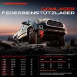 1x Domlager Federbeinstütz lager für VW Polo 6N1 Lupo 6E1 6X1 Seat Arosa Arosa