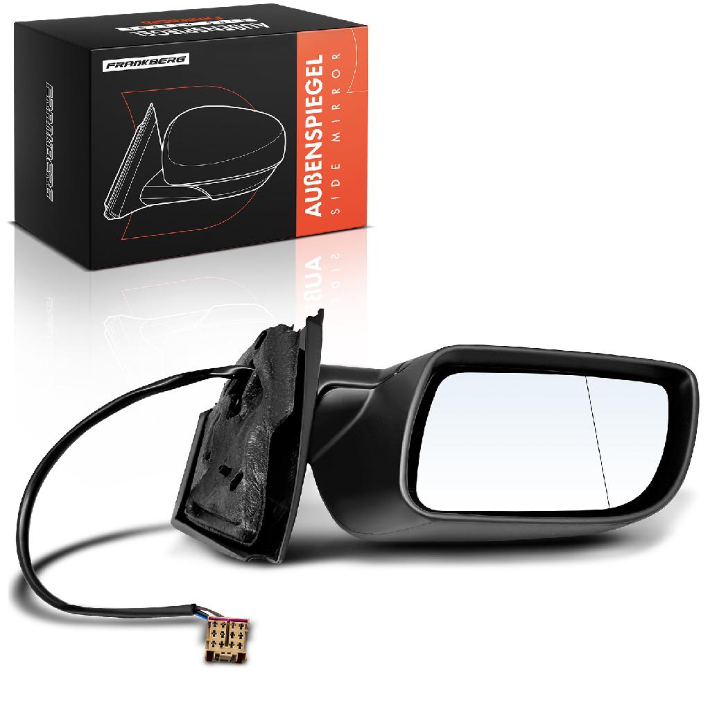 Frankberg 1x Außenspiegel Rechts für VW Polo 9A 9N 9A2 9A4 9A6 9N2 1.2L 1.4L 1.9L 2001-2012