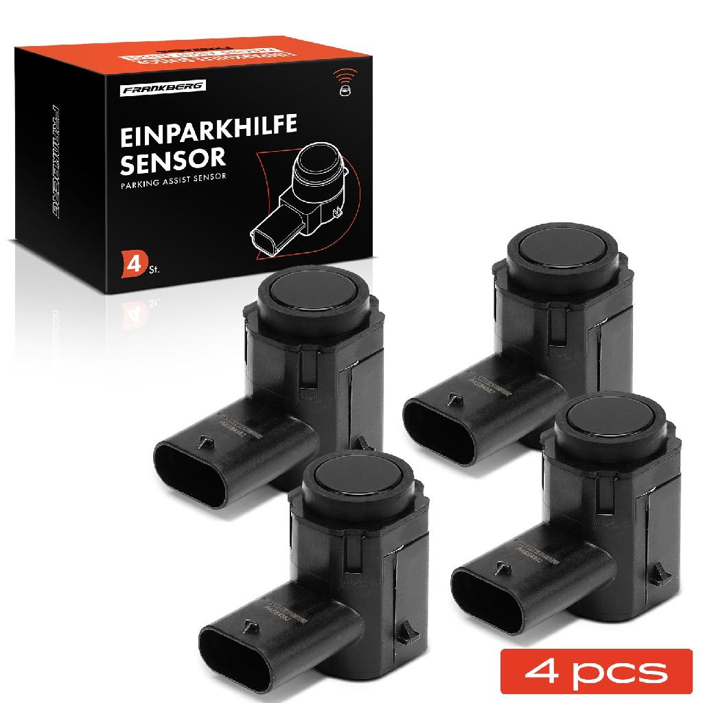 Frankberg 4x Parksensor PDC Sensor Hinten für Nissan Micra K12 Qashqai J10 JJ10E
