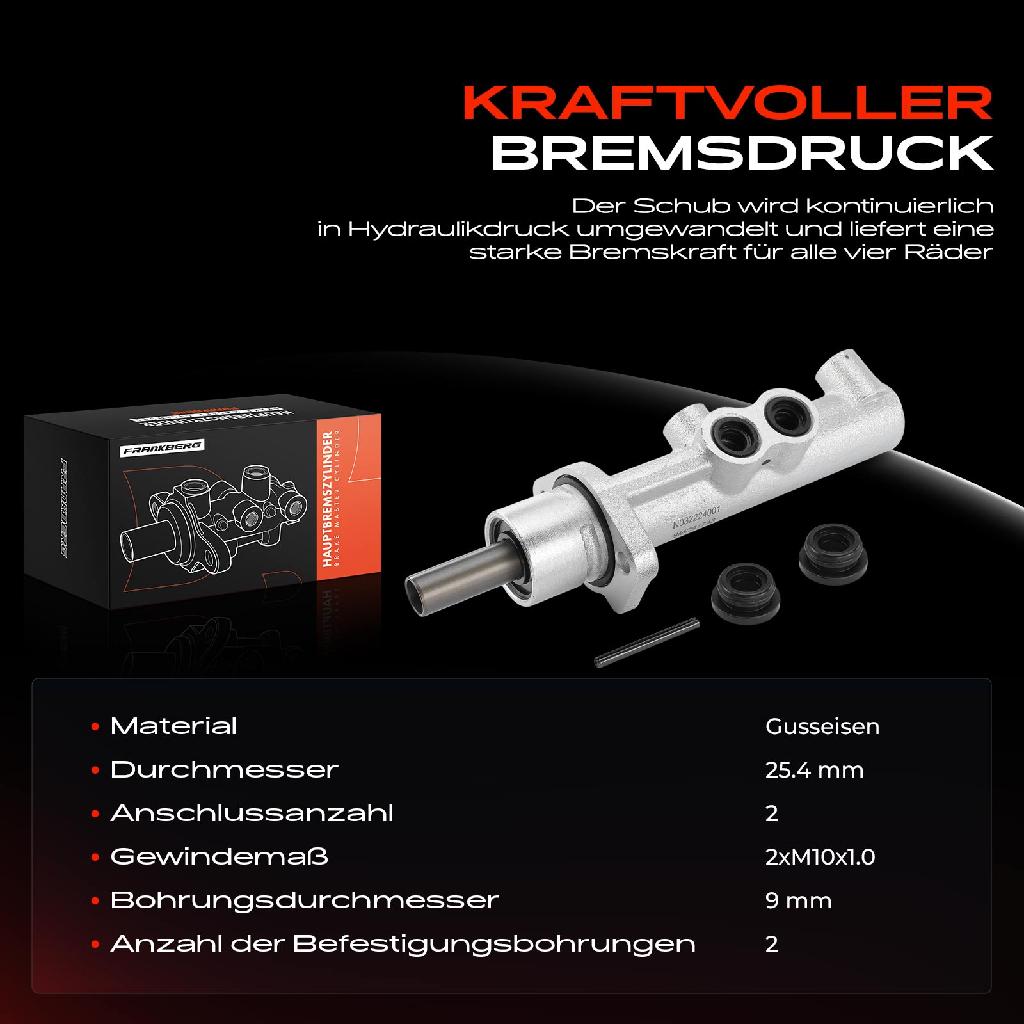 1x Hauptbremszylinder Bremszylinder für Renault Mascott Iveco Daily 2 3 4 5