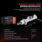 1x Hauptbremszylinder Bremszylinder für Renault Mascott Iveco Daily 2 3 4 5