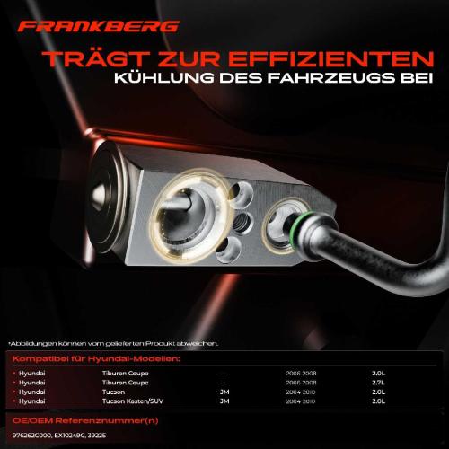 1x Expansionsventil Klimaanlage für Hyundai Coupe Elantra Matrix Tucson Tiburon H-1 Bild 1x Expansionsventil Klimaanlage für Hyundai Coupe Elantra Matrix Tucson Tiburon H-1