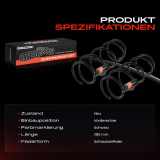 2x Fahrwerksfeder Vorderachse für Subaru Impreza Station Wagon GF Impreza GC 1994-2000