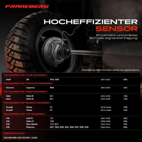 1x ABS Sensor Vorderachse rechts für VW Golf IV Jetta New Beetle Phaeton Audi A8 Porsche Cayenne Bild 1x ABS Sensor Vorderachse rechts für VW Golf IV Jetta New Beetle Phaeton Audi A8 Porsche Cayenne