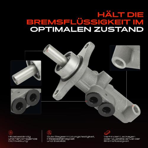 1x Hauptbremszylinder Bremszylinder für VW Transporter T5 Touareg Porsche Cayenne Bild 1x Hauptbremszylinder Bremszylinder für VW Transporter T5 Touareg Porsche Cayenne