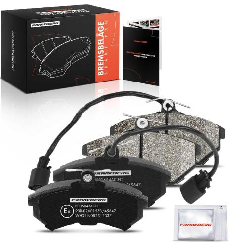 4x Bremsbeläge Vorderachse für VW Golf III Cabriolet Variant IV Passat Vento Caddy MPV Kasten/MPV Corrado Bild 4x Bremsbeläge Vorderachse für VW Golf III Cabriolet Variant IV Passat Vento Caddy MPV Kasten/MPV Corrado