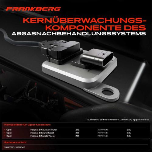 1x Nox Sensor Nitrogen Oxide Lamdasonde vor SCR-Katalysator für Opel Insignia B Country Tourer Grand Sport Bild 1x Nox Sensor Nitrogen Oxide Lamdasonde vor SCR-Katalysator für Opel Insignia B Country Tourer Grand Sport