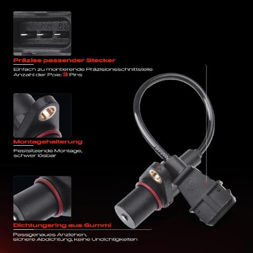 1x Kurbelwellensensor Impulsgeber für Hyundai Accent I Coupe RD Lantra II Kombi J-2 Bild 1x Kurbelwellensensor Impulsgeber für Hyundai Accent I Coupe RD Lantra II Kombi J-2