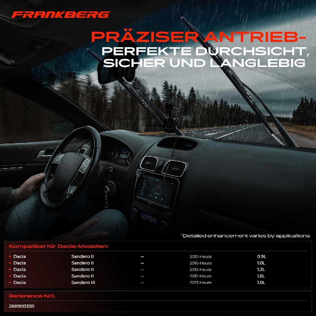 1x Wischermotor Scheibenwischermotor Vorne für Dacia Sandero II 1.2L Bj ab 2012