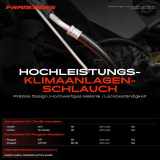 1x Niederdruckleitung Klimaanlage für Citroën C5 II RC RE Peugeot 407 6D 1.6L