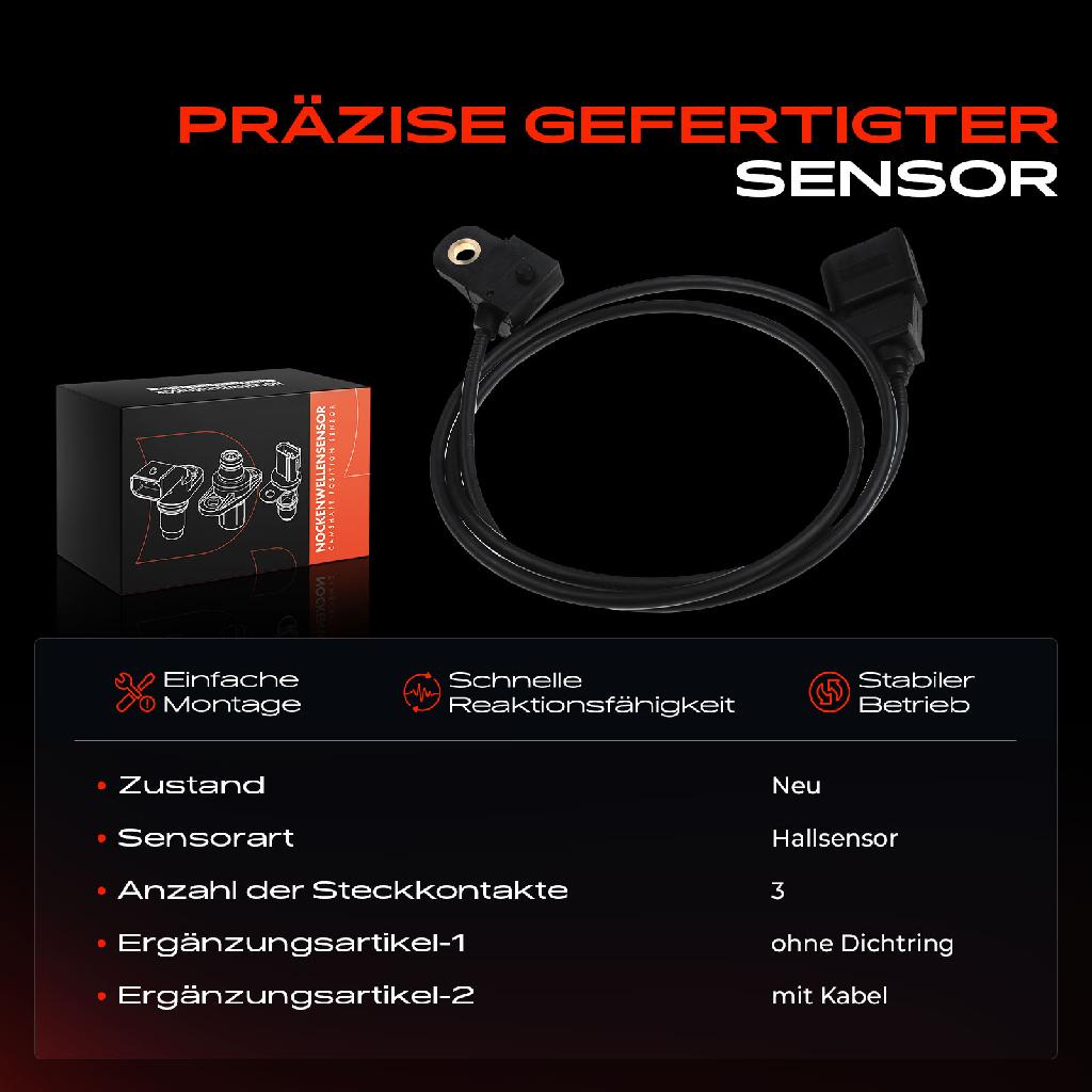 1x Nockenwellenposition Sensor für VW Passat Audi A4 8E A6 4B C5 Skoda Superb I 1.9L 2.0L