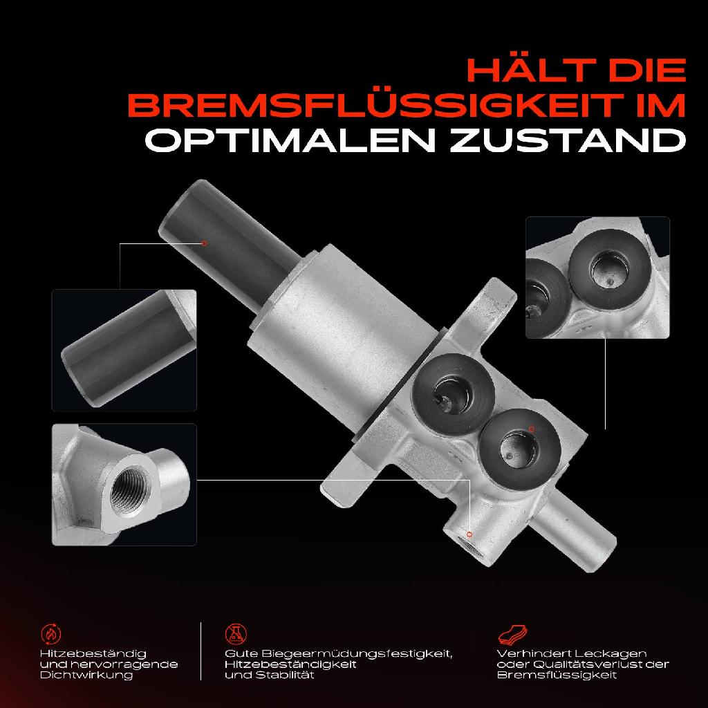 1x Hauptbremszylinder Bremszylinder für Mercedes-Benz W220 Coupe C215 55 63 280-600