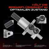 1x Hauptbremszylinder Bremszylinder für Mercedes-Benz W220 Coupe C215 55 63 280-600