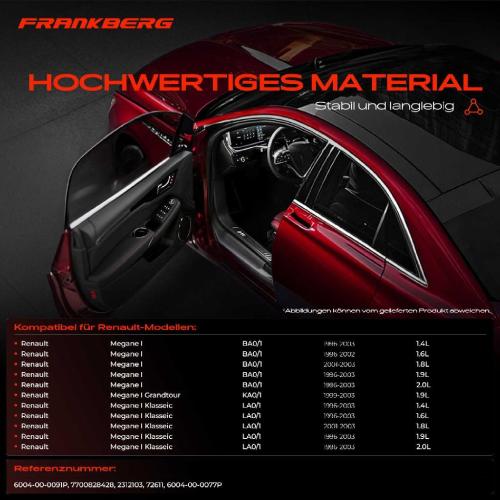 1x Türfeststeller Türfangband Türstopper Hinten für Renault Megane I Grandtour Klasseic Bild 1x Türfeststeller Türfangband Türstopper Hinten für Renault Megane I Grandtour Klasseic