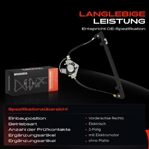 1x Fensterheber Vorne Rechts für Renault Clio II BB CB 1.0L Bild 1x Fensterheber Vorne Rechts für Renault Clio II BB CB 1.0L