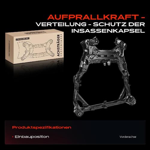 1x Achskörper Achsträger Motorträger Vorderachse für Mazda 6 Hatchback 6 Stufenheck 6 Station Wagon Bild 1x Achskörper Achsträger Motorträger Vorderachse für Mazda 6 Hatchback 6 Stufenheck 6 Station Wagon