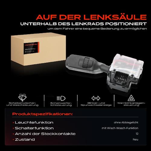 1x Kombischalter Lenkstockschalter für Ford Transit FA FB FC FD FM FN FF FSFZ 2006-2014 Bild 1x Kombischalter Lenkstockschalter für Ford Transit FA FB FC FD FM FN FF FSFZ 2006-2014