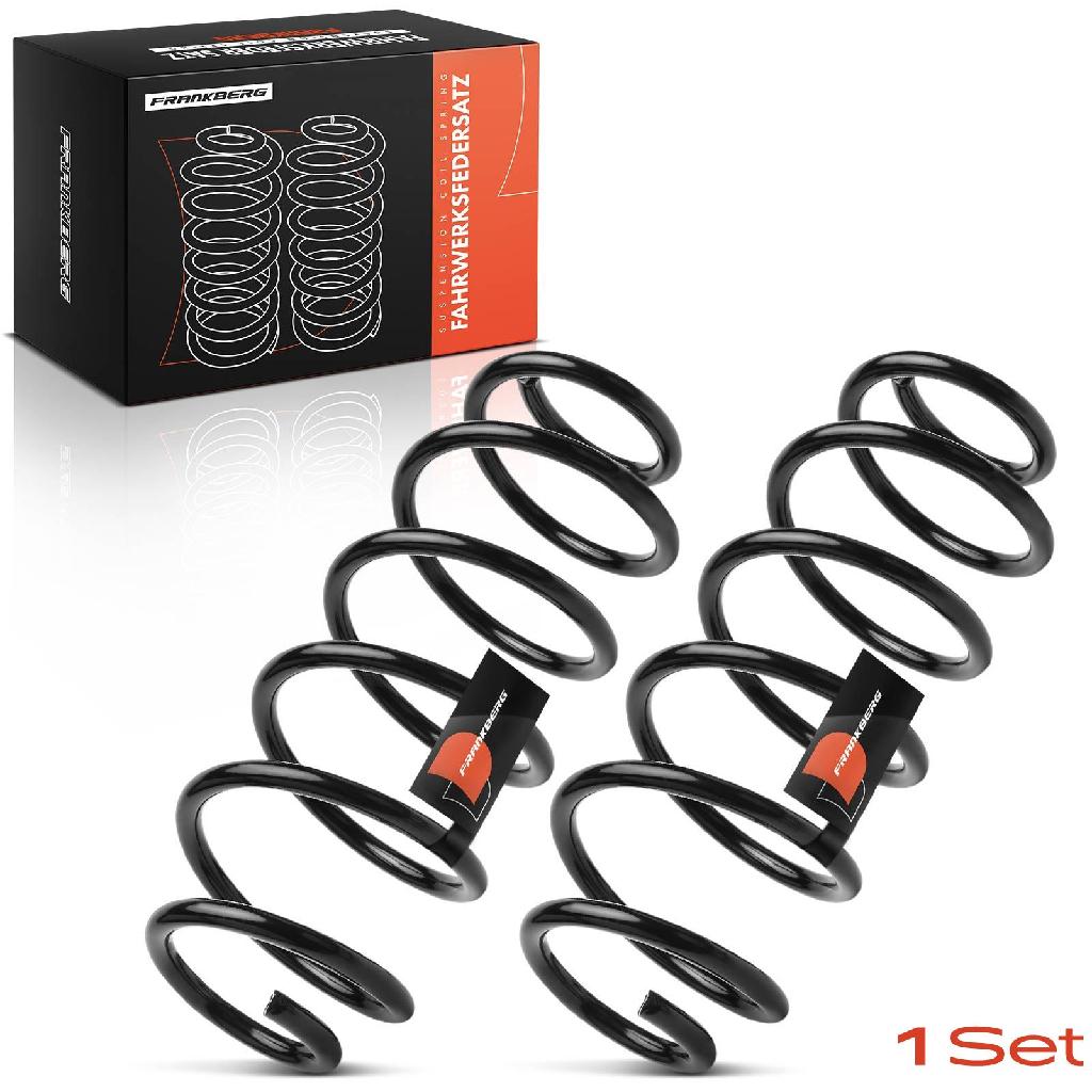 Frankberg 2x Fahrwerksfeder Hinterachse für Citroën C1 II PA PS Peugeot 108 Toyota Aygo B4 Bj ab 2014