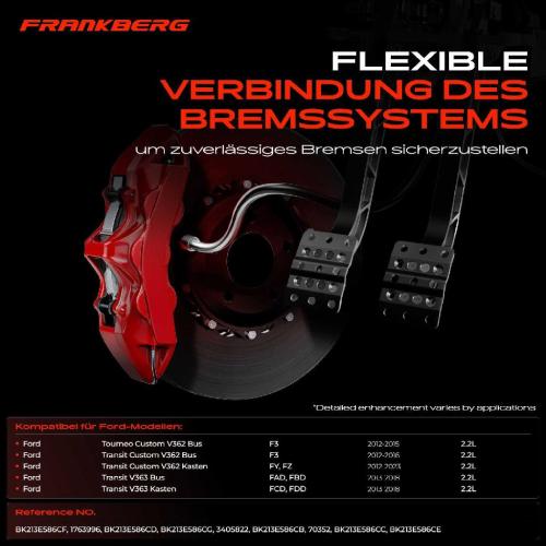 1x Servolenkung Schlauch für Ford Transit V362 FY V363 Bus Kasten FAD FBD FCD FDD Bild 1x Servolenkung Schlauch für Ford Transit V362 FY V363 Bus Kasten FAD FBD FCD FDD