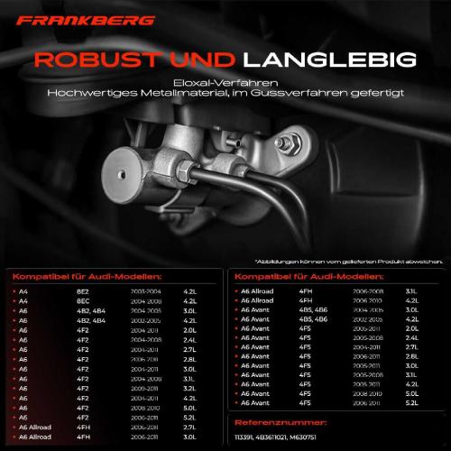 1x Hauptbremszylinder Bremszylinder für Audi A6 4F2 C6 A6 Avant 4B5 RS6 2.7L Bild 1x Hauptbremszylinder Bremszylinder für Audi A6 4F2 C6 A6 Avant 4B5 RS6 2.7L